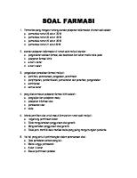 Soal Farmasi [PDF]