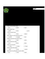 Soal Fiqih Kelas 2 Sem 1 [PDF]