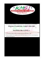 Soal Grand Final Matematika Level 1 [PDF]