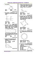 Soal Kompetisi Matematika: Geometri