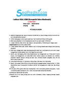 Soal KSM Matematika MA [PDF]