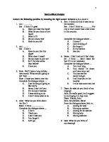 Soal Latihan Bahasa Inggris Asking and Giving Opinion [PDF]