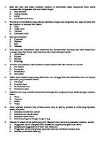 Soal Latihan Diagnosis WAN