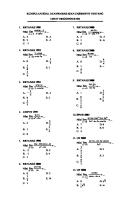 Soal Limit Trigonometri