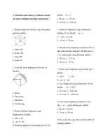 Soal Lingkaran Kelas 8 [PDF]