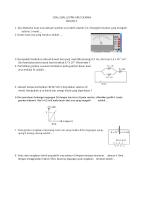 Soal Listrik Arus Searah Bagian 1