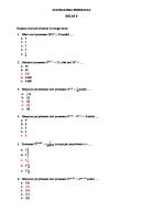 Soal Matematika Peminatan Kelas X-1