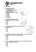 Soal MATSEK Uji Kompetensi 7