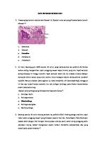 Soal Medfos Histologi 2020