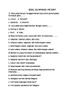 Soal Olimpiade Ips SMP [PDF]