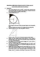 Soal Olimpiade Matematika SMA - Geometri