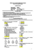 Soal PAS Biologi Kelas XII [PDF]