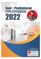 Soal + Pembahasan PPPK Keperawatan 2022