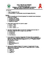 SOAL PRE Dan POST Test Farmasi - 171020 [PDF]