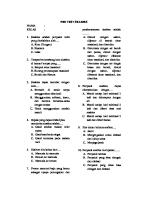 Soal Pretest Skabies (Assalam) [PDF]