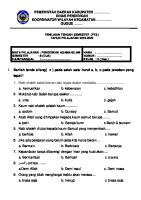 Soal PTS Pai KLS 2 [PDF]