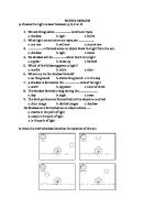 Soal SCIENCE SHADOW - LIGHT KELAS 2 SD