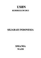 Soal Sejarah Indonesia