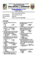 Soal Sosiologi Xii Uas [PDF]