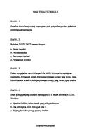 Soal Tugas Tutorial I