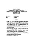 Soal Uas Arab Melayu Kelas 6 [PDF]