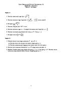 Soal UAS Matematika TPB Itb [PDF]