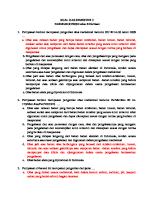 SOAL UAS SEMESTER 3 Farmakognosi XI [PDF]