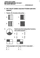 Soal Uh Matematika Kelas 3 Bab Pecahan Sederhana Semester 2 [PDF]