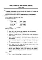 Soal Ujian Word [PDF]