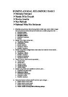 Soal Ulangan Farmakognosi Kelas Xii Sem 1 [PDF]