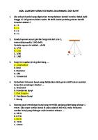 Soal Ulangan Harian Getaran [PDF]