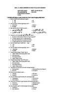 SOAL ULANGAN SEMESTER GANJIL Kelas 6 [PDF]