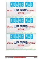 Soal Up PPG Pai 2019 [PDF]