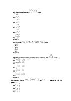 Soal Us Matematika 2021 SMK Ibnu Sina Fix