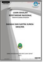 Soal Usbn Basa Sunda Paket 2