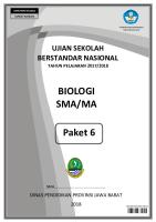 Soal Usbn Tahun Kemarin