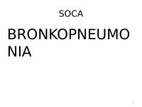 Soca Bronkopneumonia