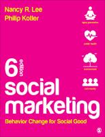 Social Marketing 6e Lee-Kotler