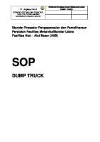 Sop Dump Truck