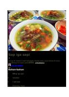 Sop Iga Sapi [PDF]