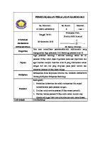 Sop Pemeliharaan Peralatan Radiologi Fix