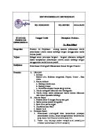 Sop Pemeriksaan Uretrografi Febri [PDF]