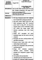 Sop Penerimaan Pasien Di Hcu [PDF]