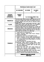 Sop Penerimaan Pasien Rawat Inap [PDF]