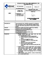 SOP Pengisian Fall Risk Edmonson ICU