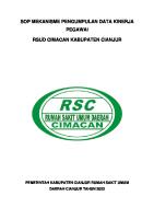 Sop Pengumpulan Data Kinerja - Rsud Cimacan Fix [PDF]