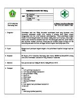 SOP Rapid Test HBsAg