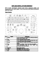 Sop Usg DP-2200