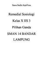 Sosiologi Dila [PDF]