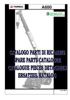 Spare Parts Manual (Cod.43522) A600 Sn. 507.684 PDF